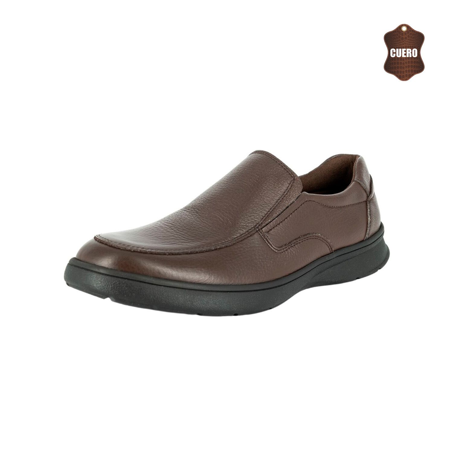 Zapato De Cuero Nardo Cafe London Adixt image number 0.0