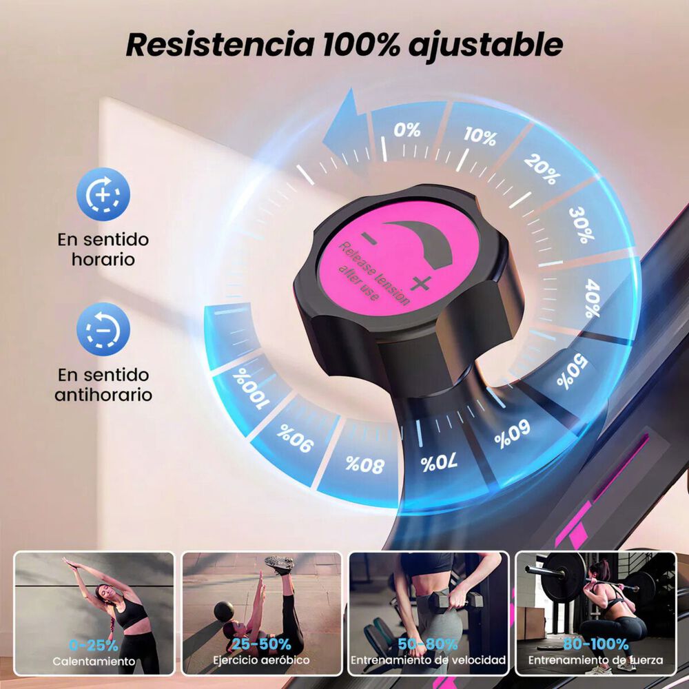 Bicicleta Spinning 6kg Resistencia Ambition image number 5.0