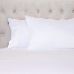 Juego De S&aacute;banas Belle Noite Liso / 2 Plazas / 144 Hilos