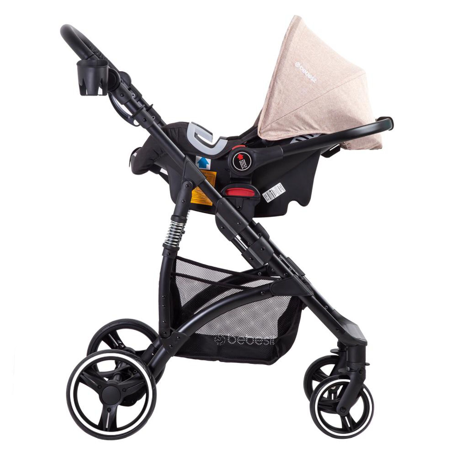 Coche Travel System Bebesit Explorer Lx Beige image number 5.0
