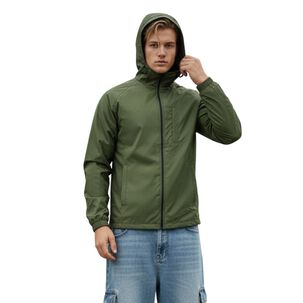 Chaqueta Cortaviento Impermeable Hombre