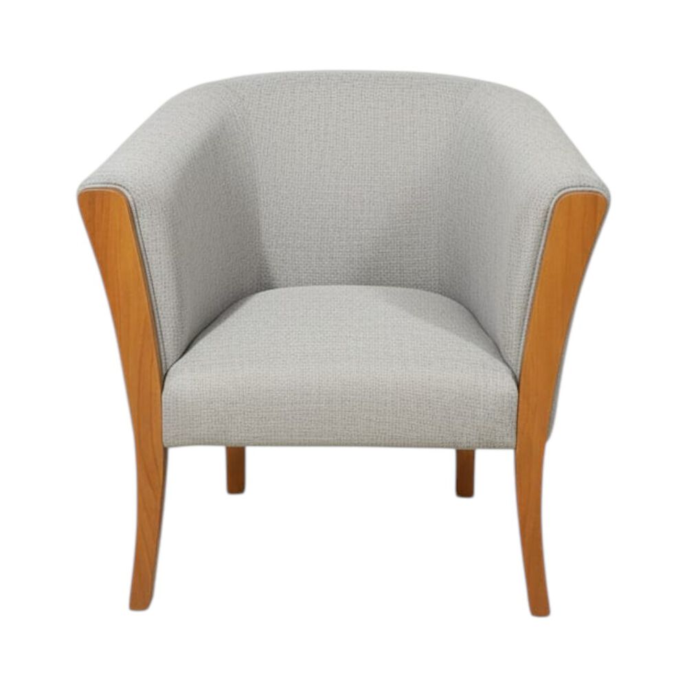 Sitial En Lino Gris Claro image number 0.0