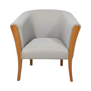 Sitial En Lino Gris Claro