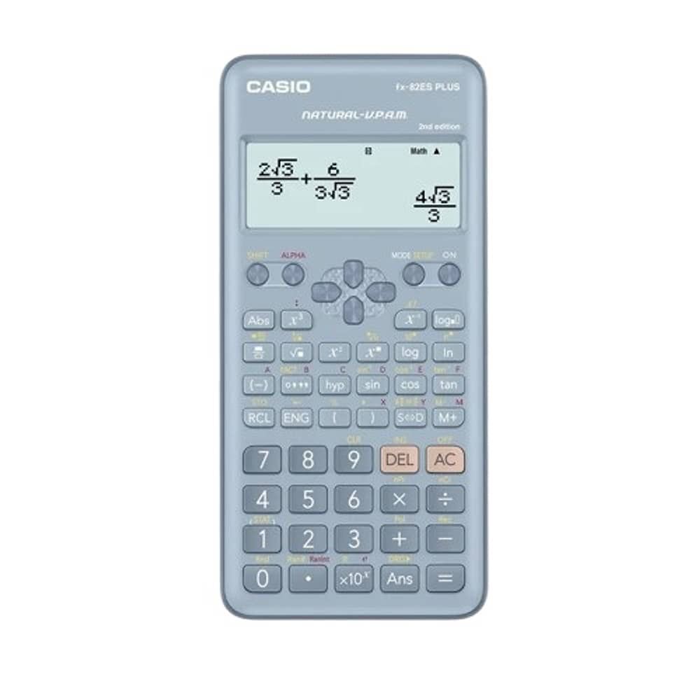 Calculadora Cient&iacute;fica Est&aacute;ndar Casio Fx-82es Plus image number 2.0