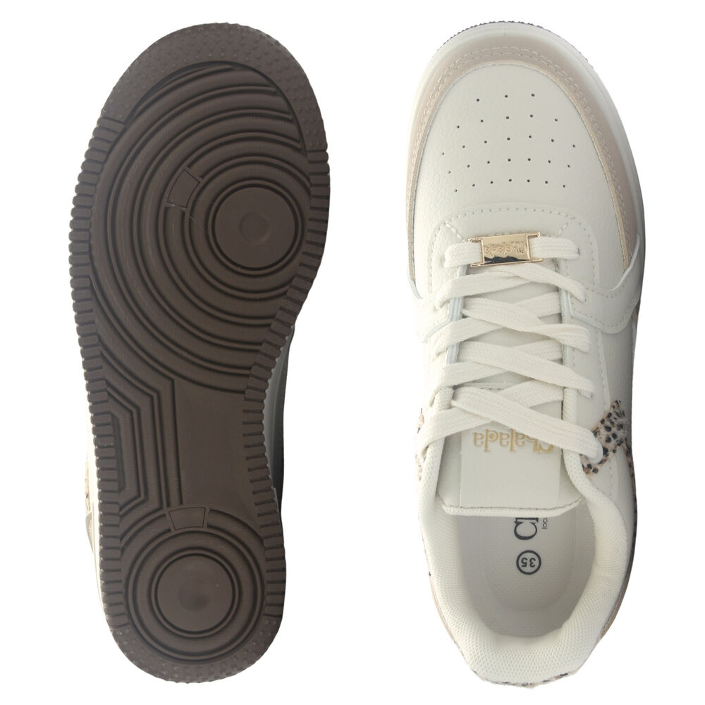 Zapatilla Mujer Chalada Java-2 Beige Urbano image number 6.0