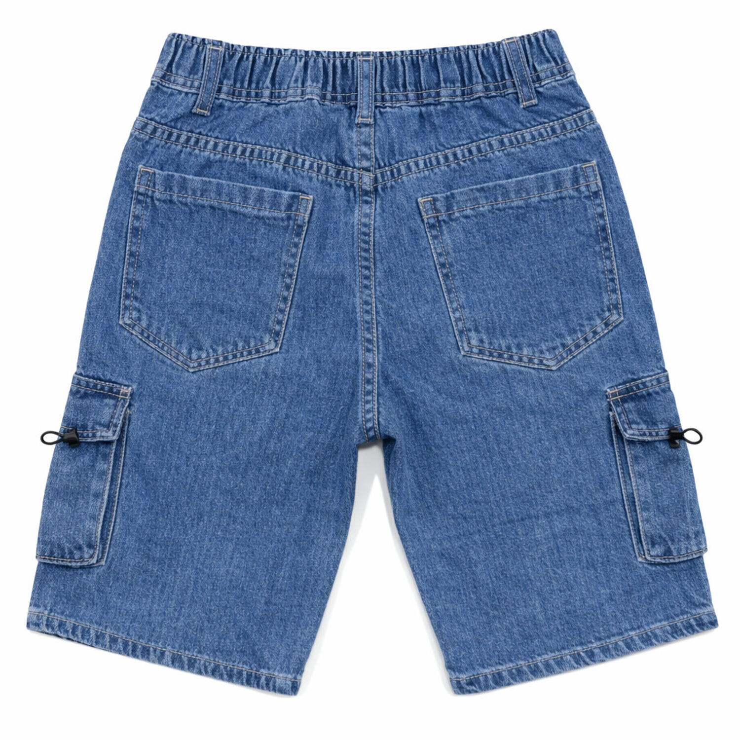 Short Cargo Ni&ntilde;o Con Bolsillos C&oacute;modo Verano image number 3.0