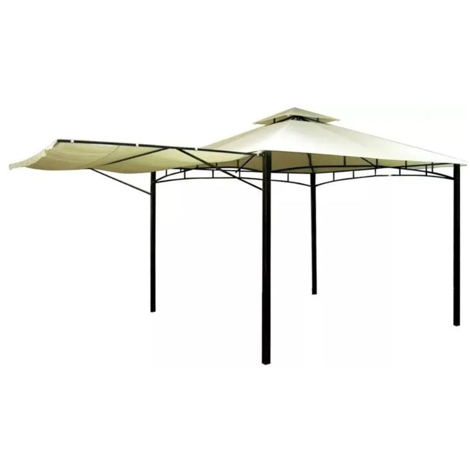 P&eacute;rgola Quintay Con Lateral 3x3mt Marfil image number 1.0