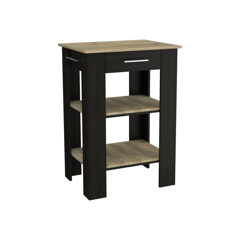 Isla De Cocina 1 Cajon Fm-006n Negro image number 0.0