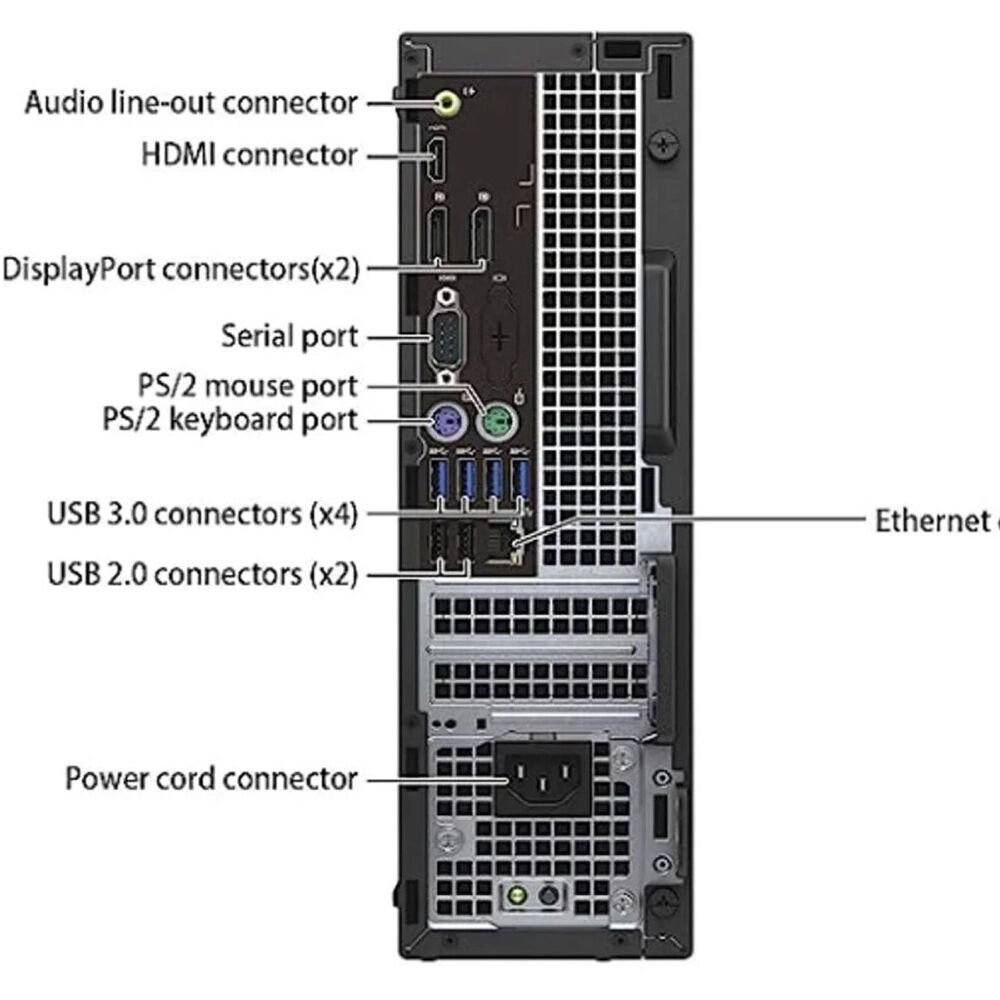 Dell Optiplex 7040 Intel Core I3-6th 3.7 Ghz 8gb Ram 512 Gb Ssd- Reacondicionado image number 1.0