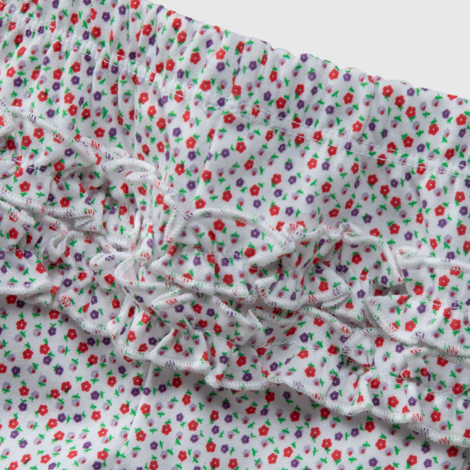 Pack Pantalones Blanco Rojo Flores Algod&oacute;n Peruano image number 3.0