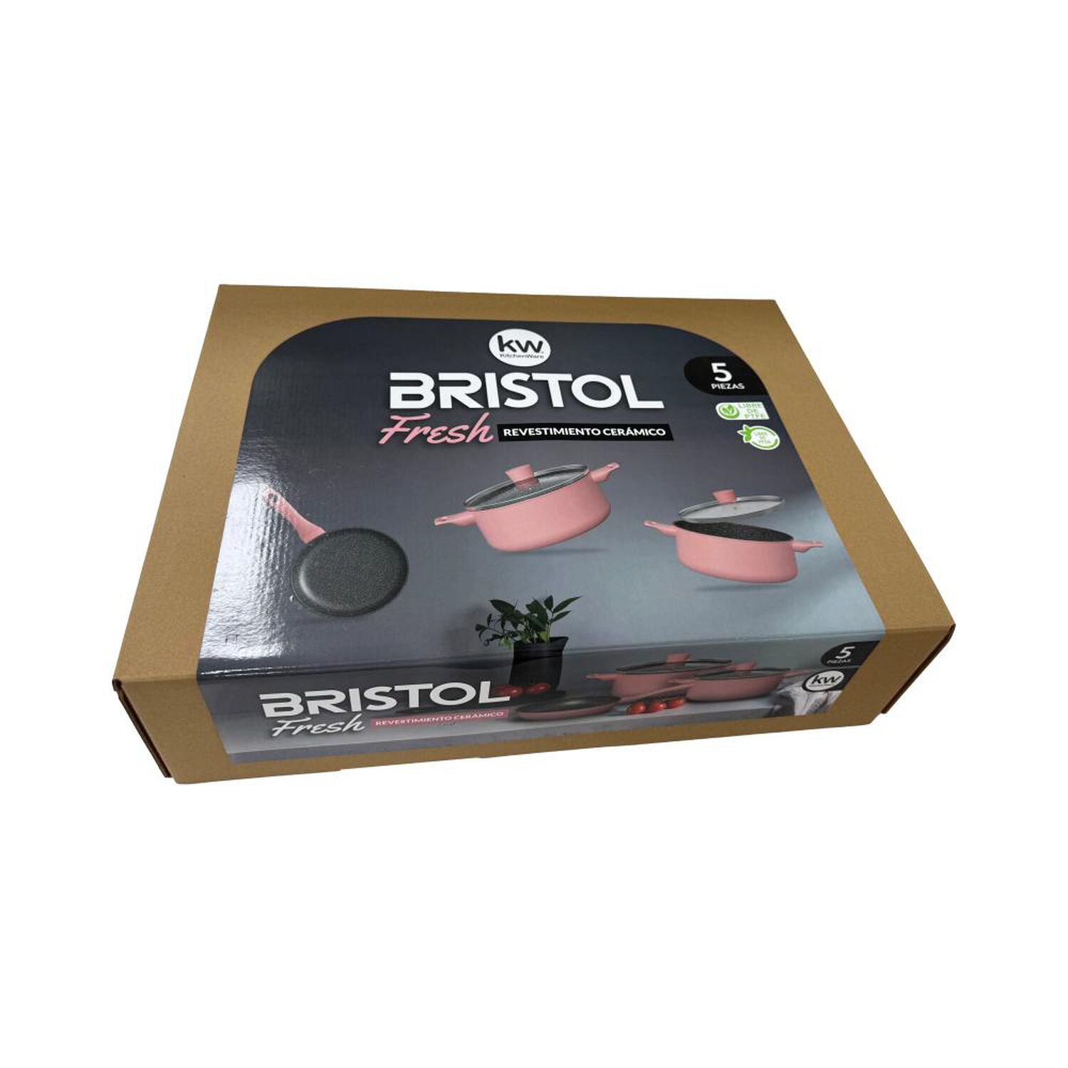 Bateria Alum Ceramica Bristol Fresh Kitchenware / 5 Piezas image number 17.0
