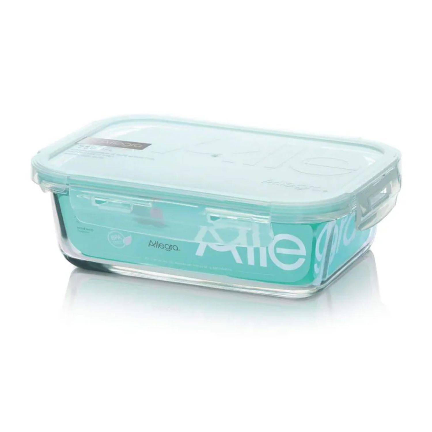 Contenedor Herm&eacute;tico De Vidrio Allegra 750ml Rectangular image number 0.0