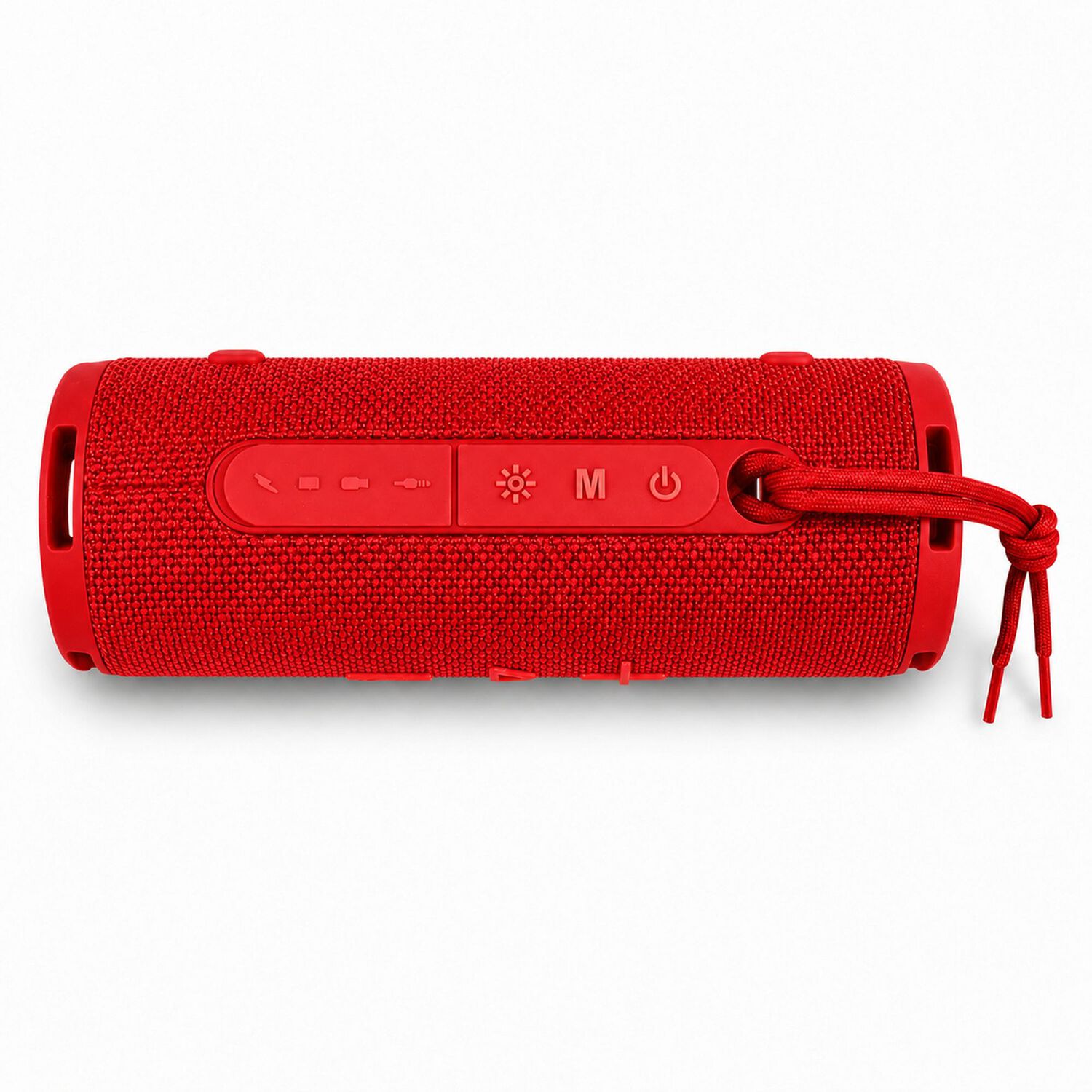 Parlante Port&aacute;til Bluetooth Tws Iluminaci&oacute;n Rgb 10w Rojo 12hrs image number 9.0