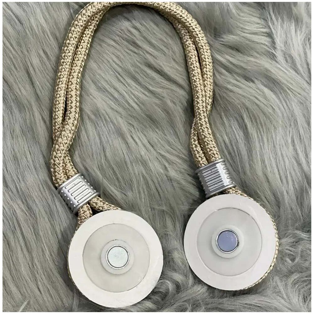 Pack De 02 Sujetadores - Abrazaderas Magneticas Para Cortinas Md21 image number 2.0