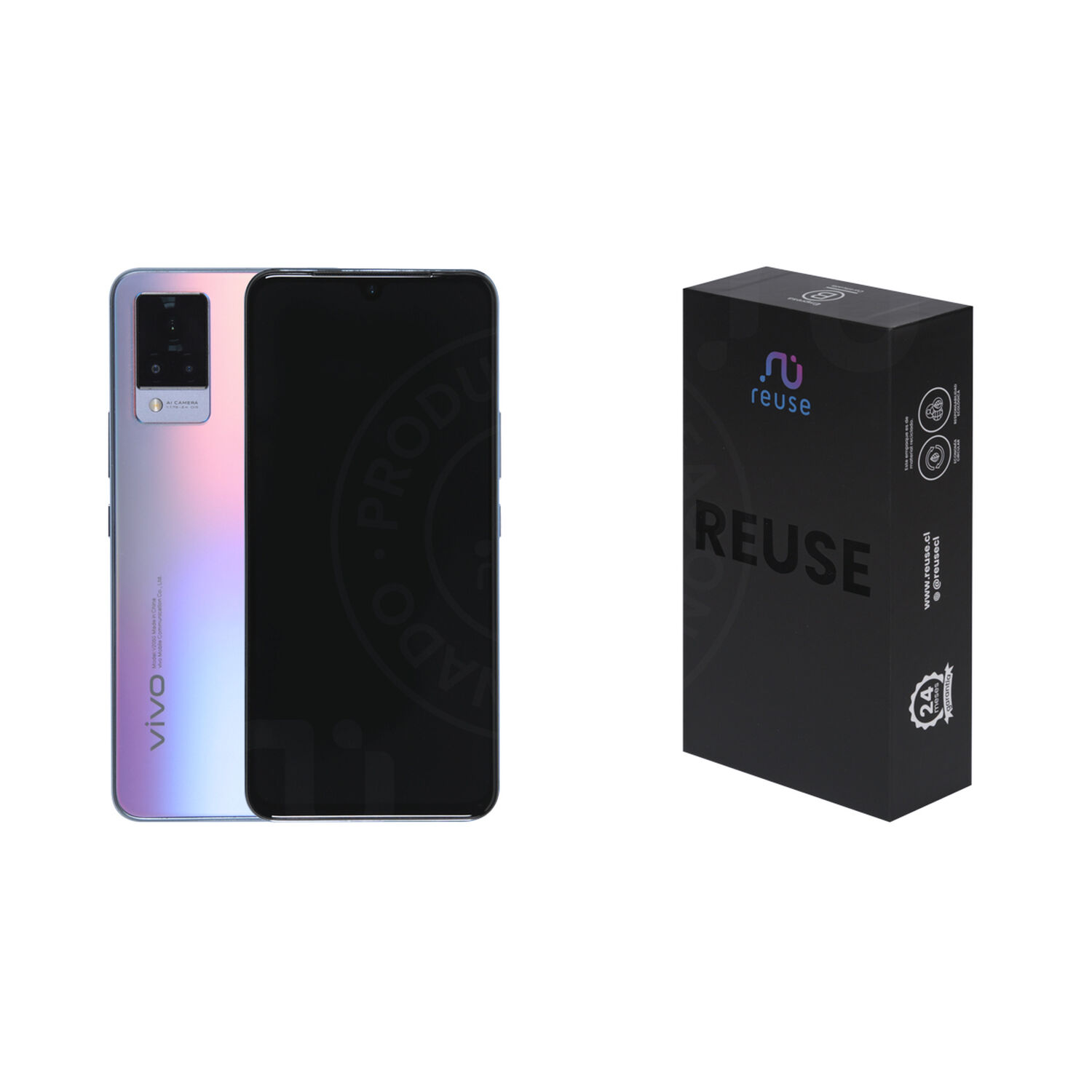 Smartphone Vivo V21 5g 128gb Sunset Dazzle Reacondicionado image number 3.0