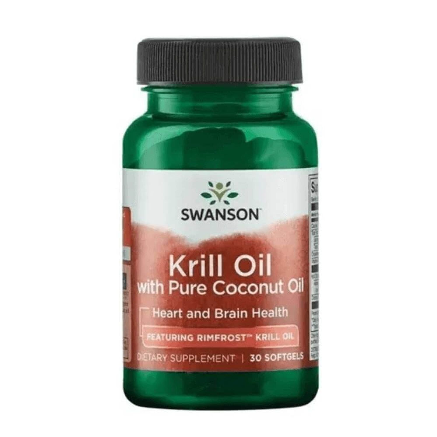 Krill Oil With Pure Coconut Oil 500 Mg 30 Sofgels image number 0.0