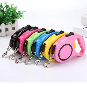 Correa Retractil Resistente Autom&aacute;tica Para Perros Peque&ntilde;os 3 Mt Colores
