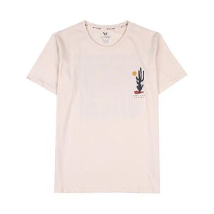 Polera Deportiva Manga Corta Estampado Hombre Wetland