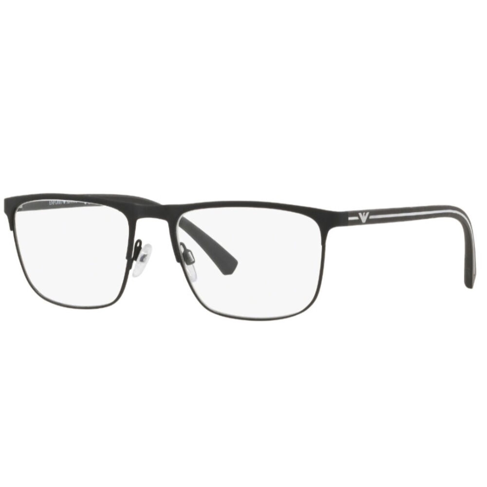 Lentes Ópticos Negro Mate Emporio Armani image number 1.0