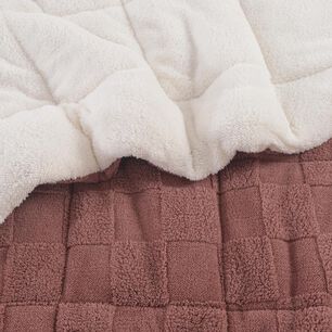 Plum&oacute;n Sherpa Azhome Jacquard / 1.5 Plazas