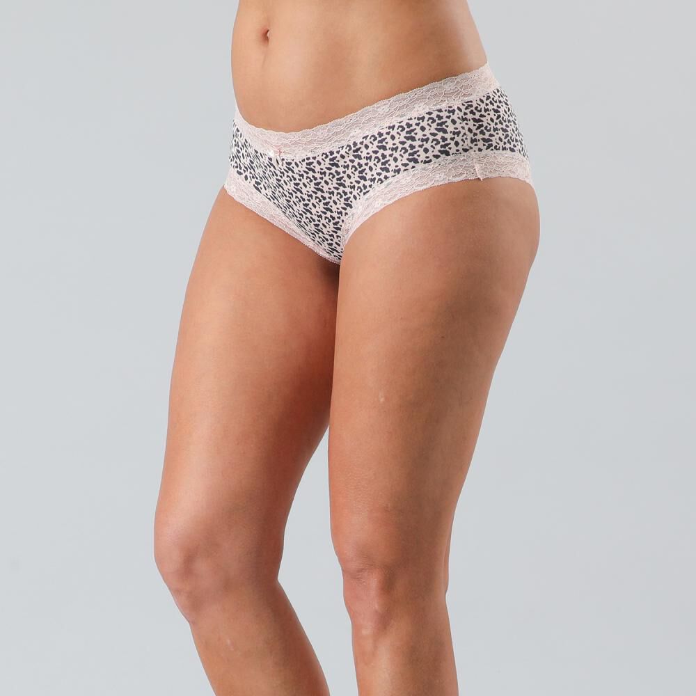 Pack Pantaleta Algodon Print & Solid Flores / 6 Unidades image number 3.0