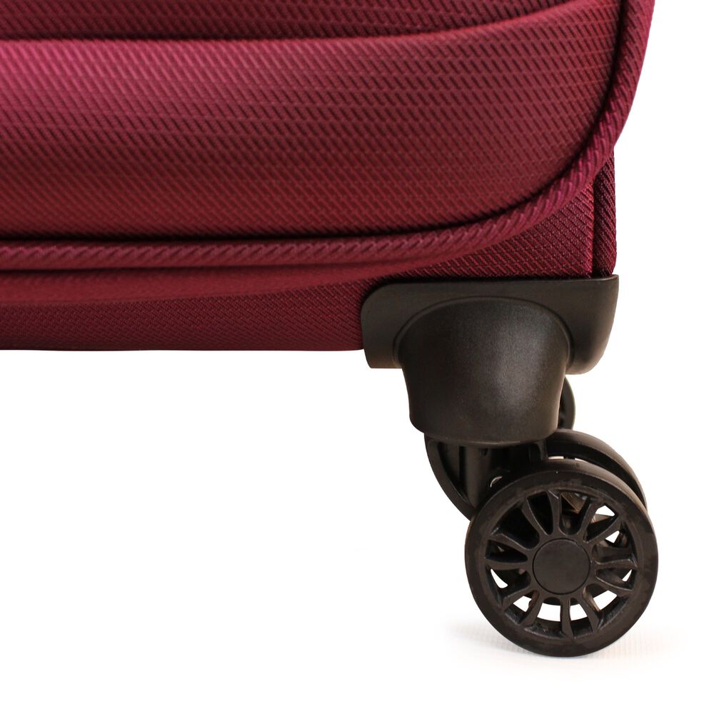 Maleta De Tela Mediana Nautica Valencia 20kg Burdeo image number 4.0