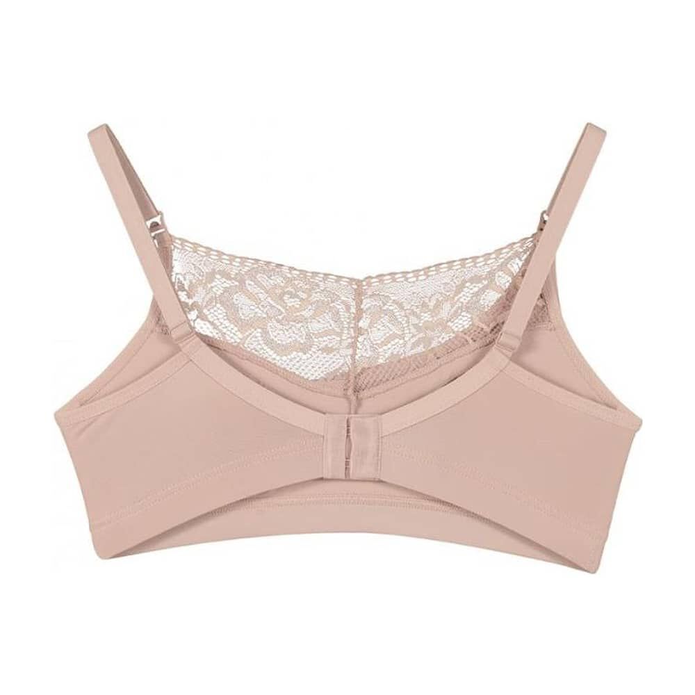 Sosten Lactancia Semi Encaje Algod&oacute;n Beige 2rios image number 1.0