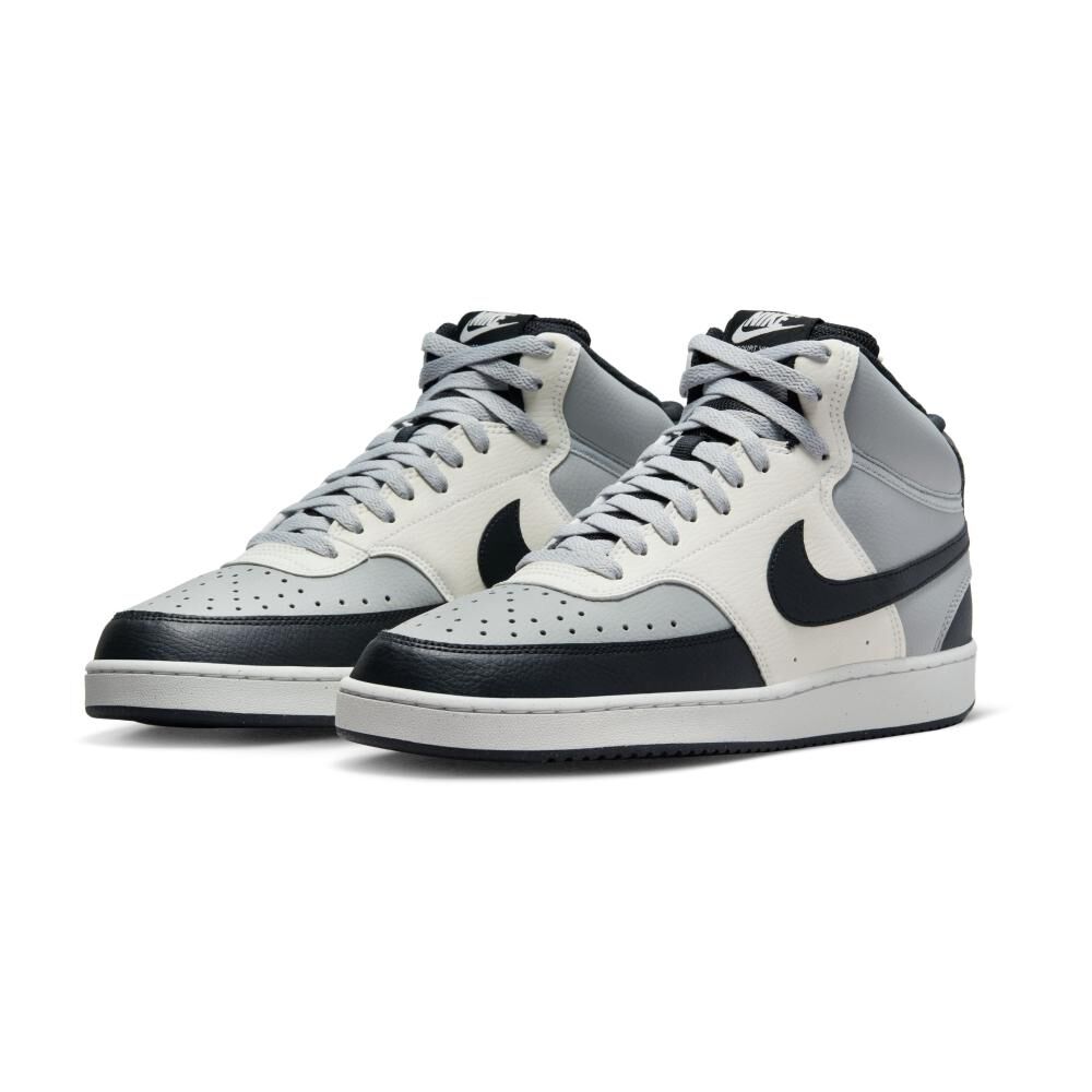 Zapatilla Urbana Hombre Nike Court Vision Mid Next Nature Gris image number 1.0