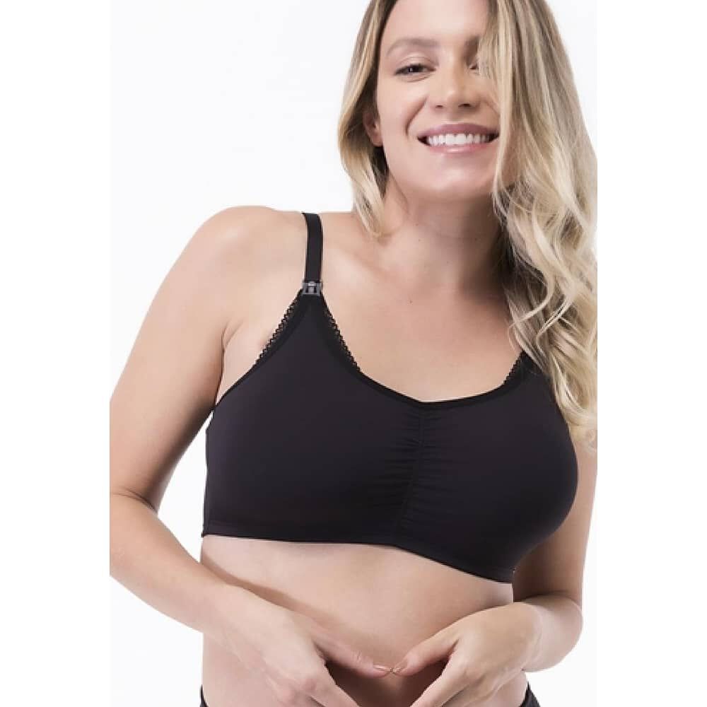 Sosten Lactancia Recogido Negro 2rios image number 2.0