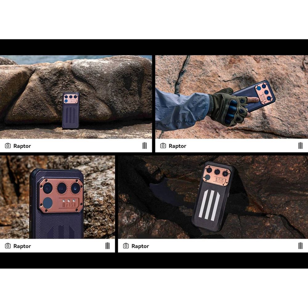 Celular Rugged Iiif150 Raptor Resistente A Golpes, Polvo, Humedad Y Agua / C&aacute;mara Con Visi&oacute;n Nocturna, C&aacute;mara T&eacute;rmica, Carga R&aacute;pida 65.0w image number 4.0