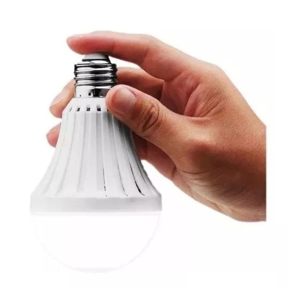 Bombilla Led De Emergencia 15w E27 Recargable Blanco image number 1.0