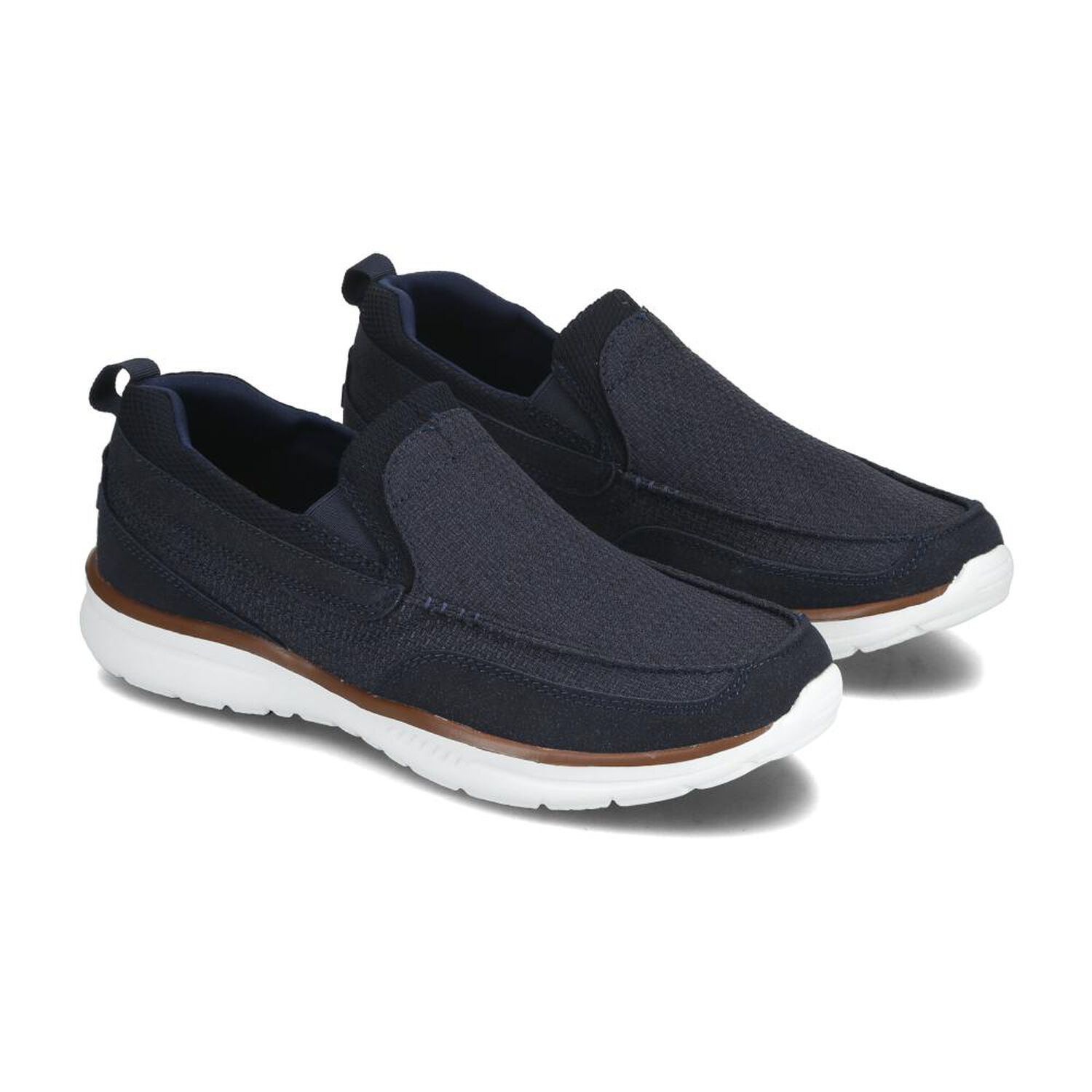 Zapato Casual Hombre Bruno Bertini Navy image number 1.0