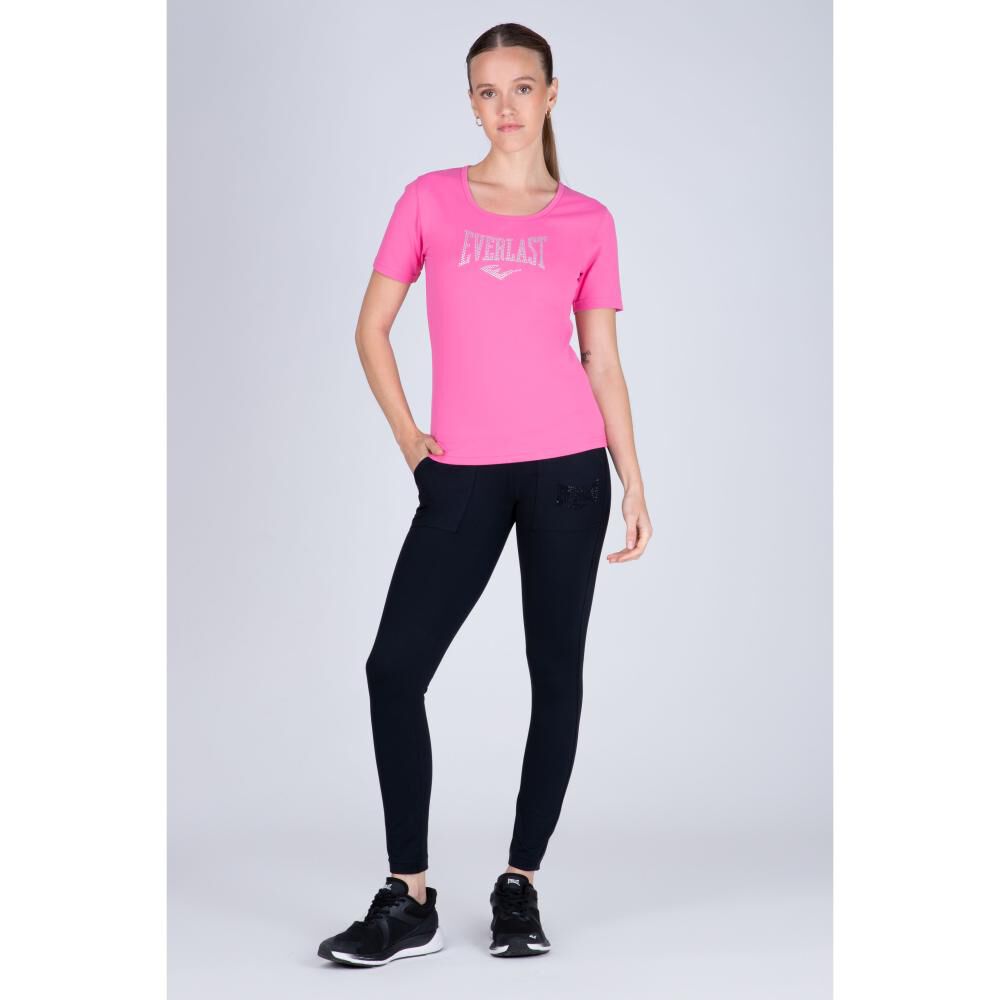 Polera M/c Mujer Basic Everlast image number 3.0