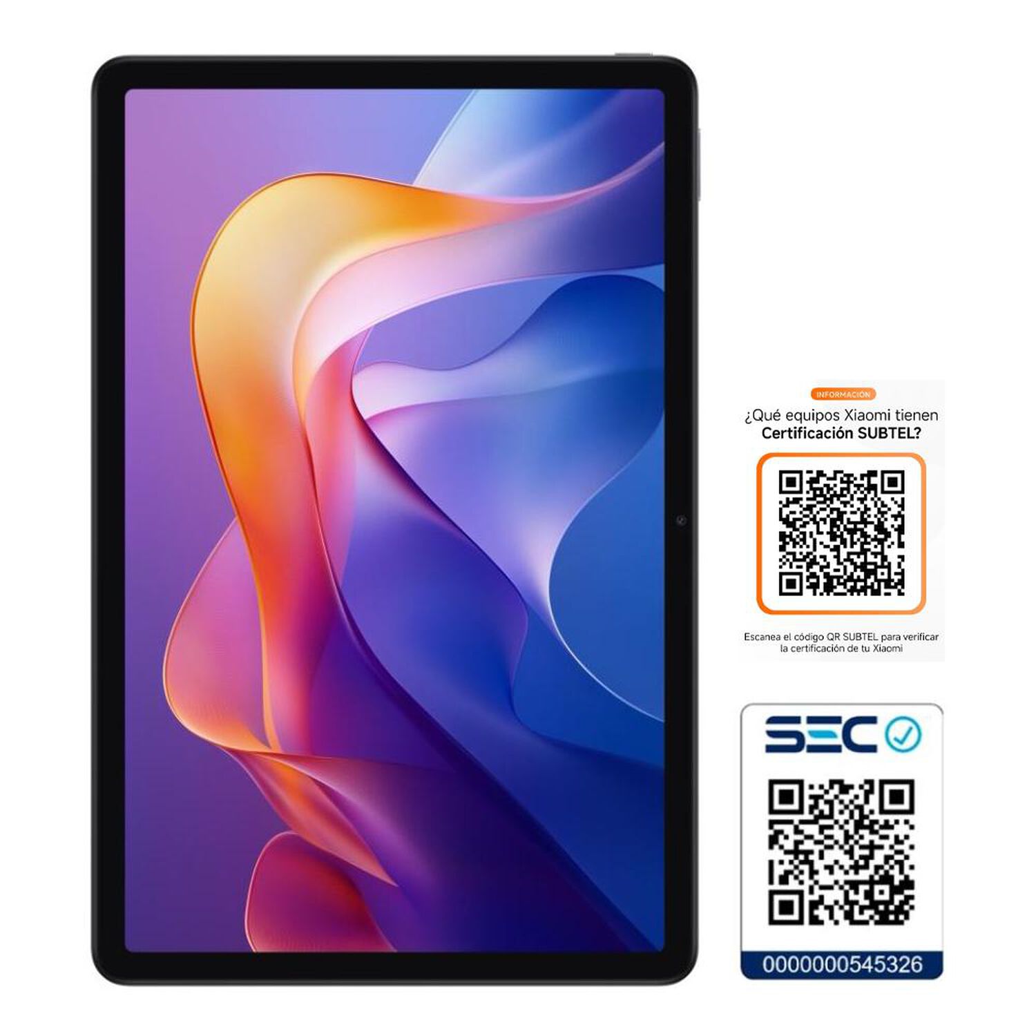 Tablet 11" Xiaomi Redmi Pad 2 / 4 GB RAM / 128 GB / Gris + Cover image number 6.0