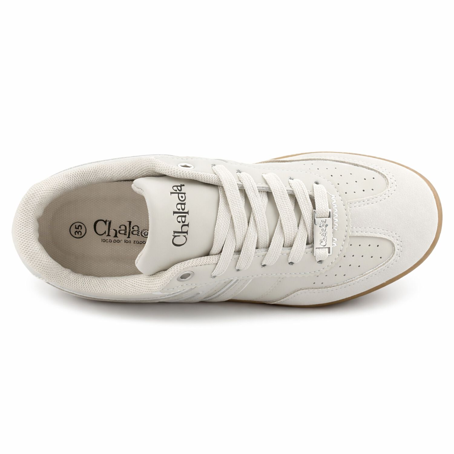 Zapatilla Beige Mujer Urbano Chalada Aru image number 4.0