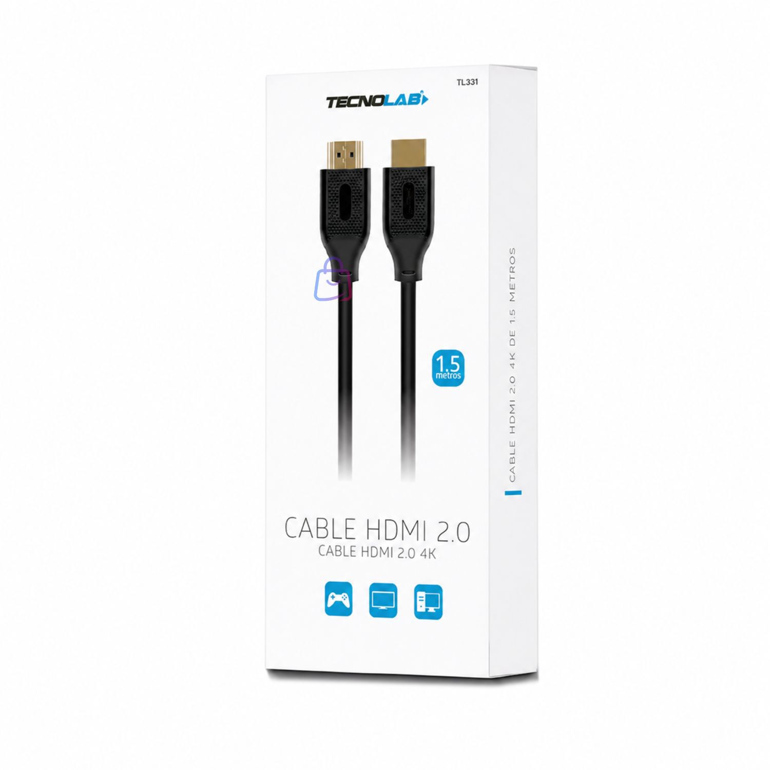 Cable Hdmi 4k Terminales Dorados - Ps image number 3.0