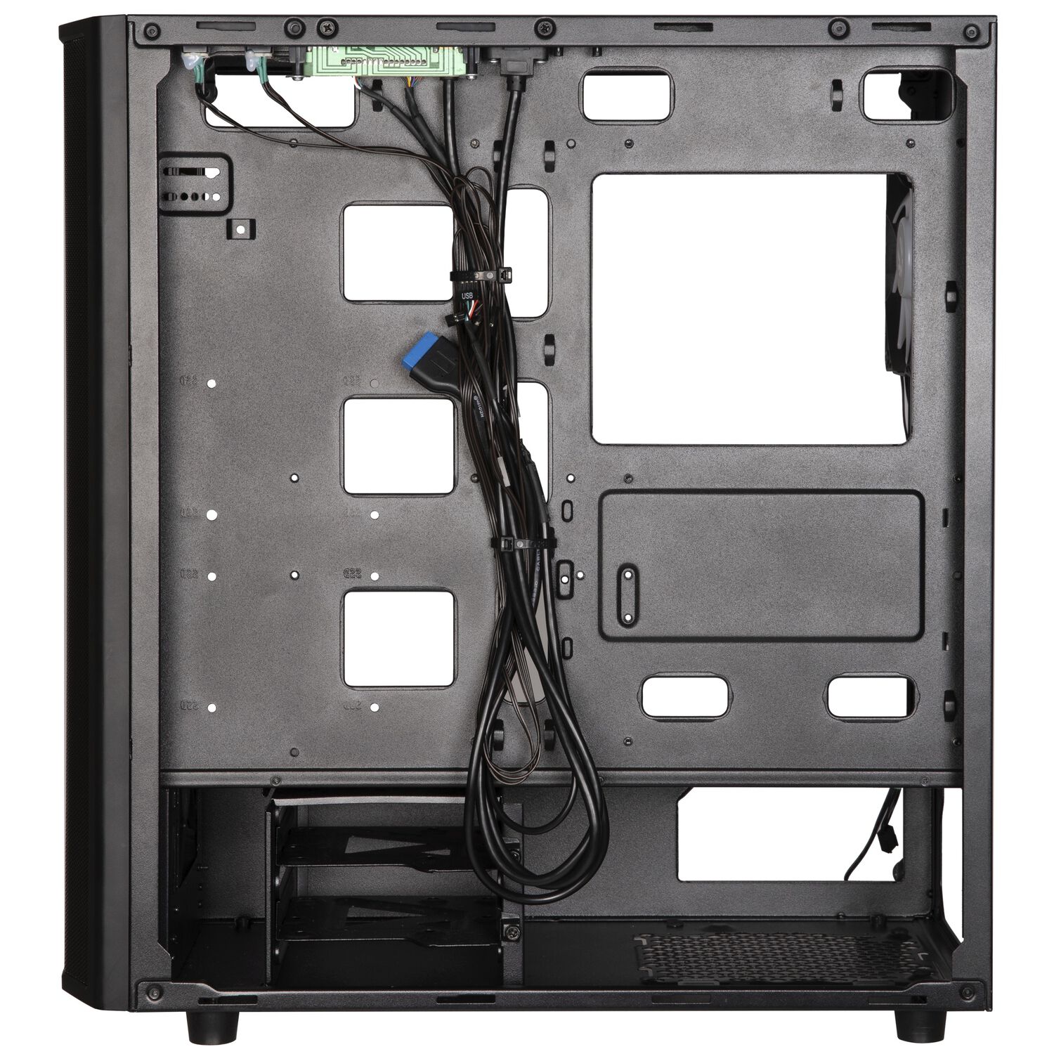 Gabinete Bitfenix/ ​​saber Atx / 3 Ventiladores/ Negro image number 4.0