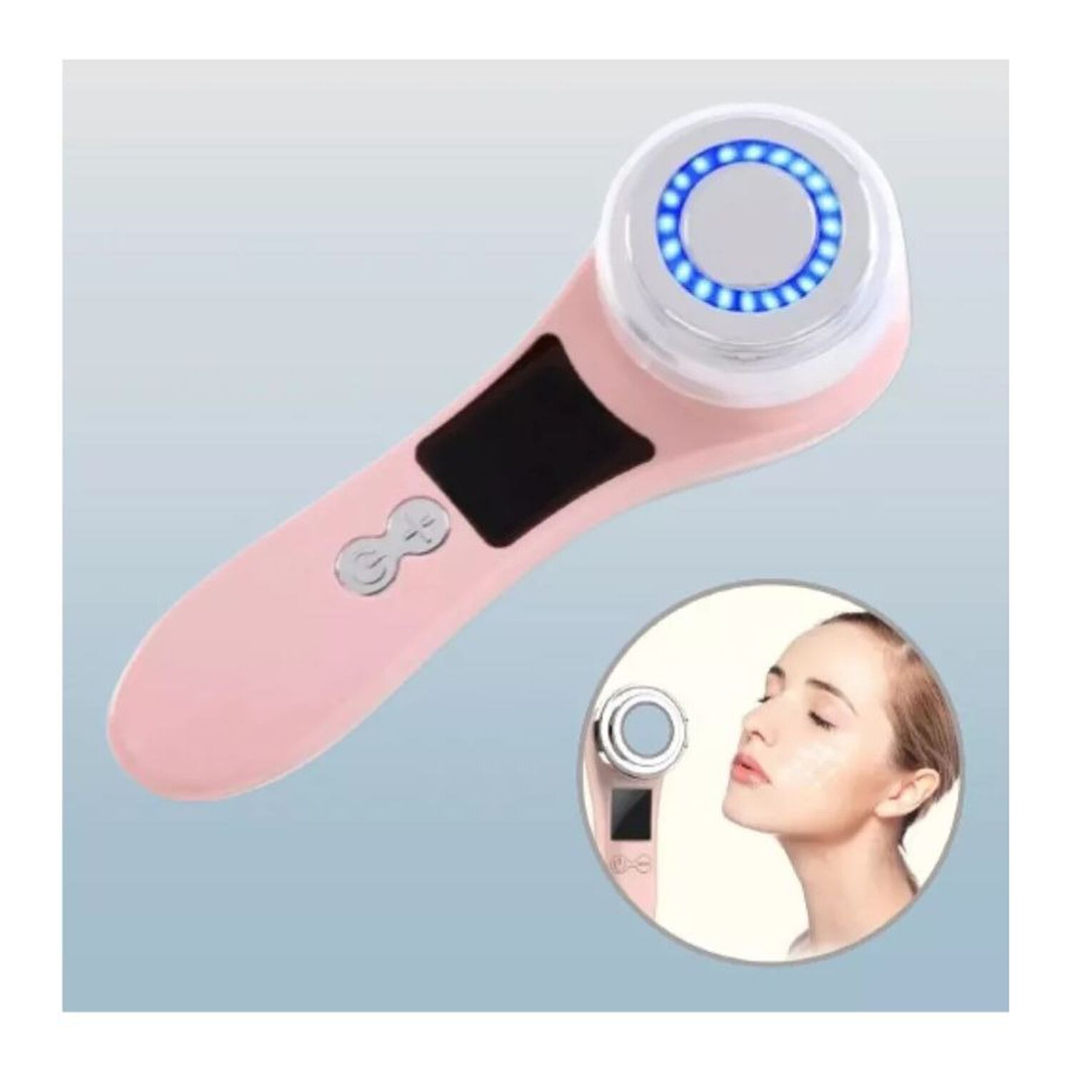 Masajeador Facial Fototerapia Ems Ultrasonico Antiarrugas image number 5.0