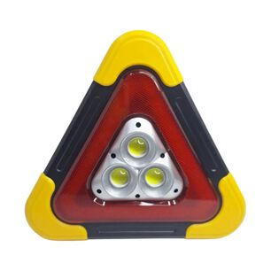 Linterna Foco De Emergencia Triangular Led Solar Auto Ruta