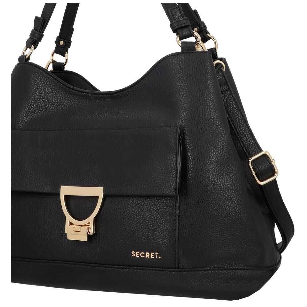 Cartera De Hombro Secret Bombay Sc6 L Negro image number 4.0