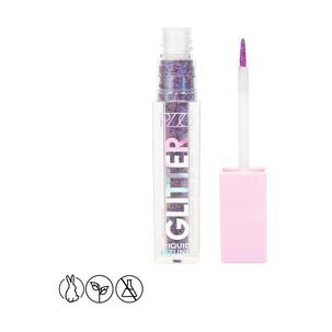 Glitter Liquid Eyeliner Purple Move Glow Fest Petrizzio