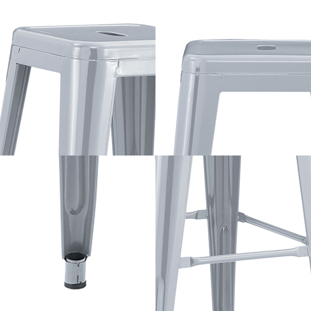 Piso De Bar Metal Tolix Gris image number 4.0