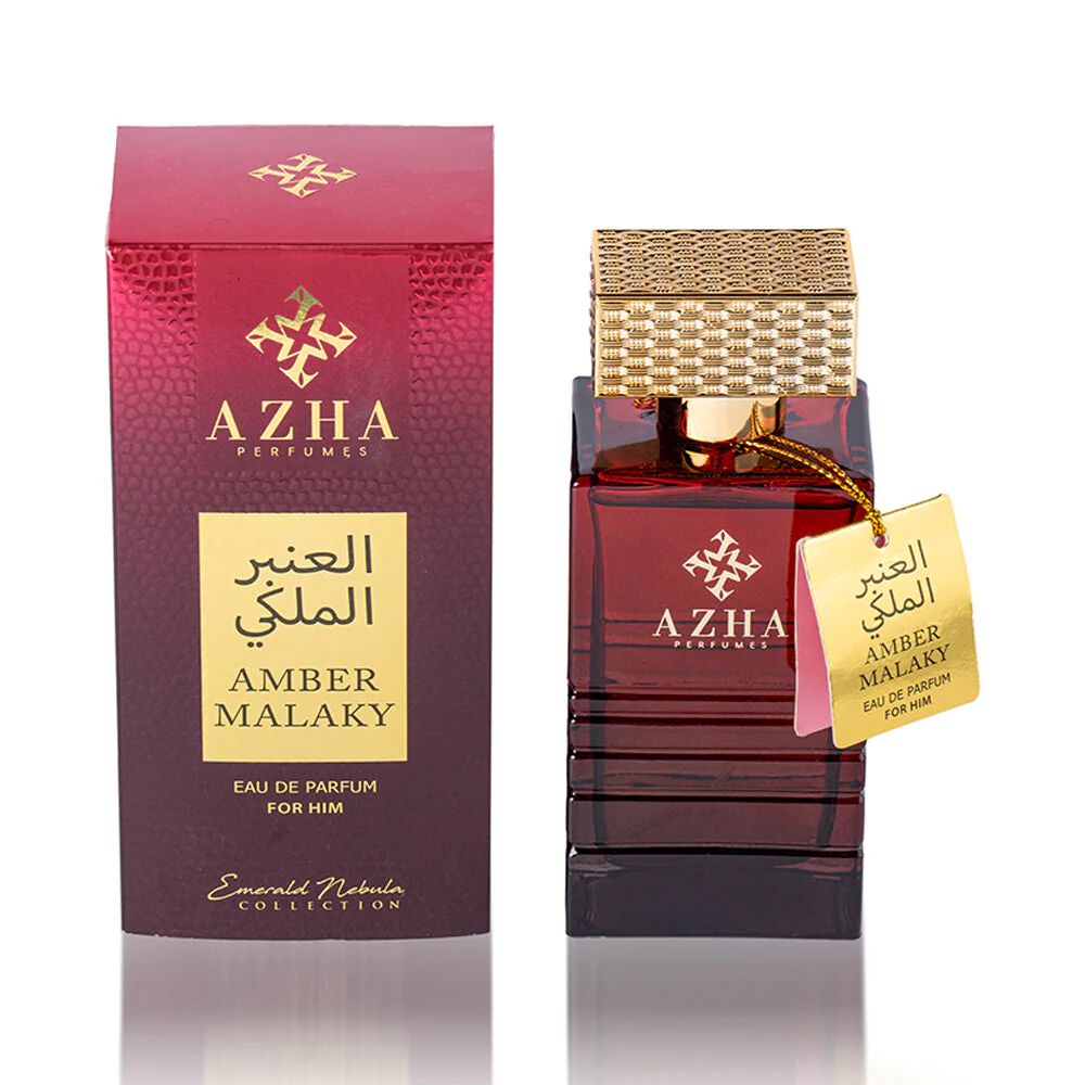 Azha Amber Malaky Men Edp 100ml image number 2.0
