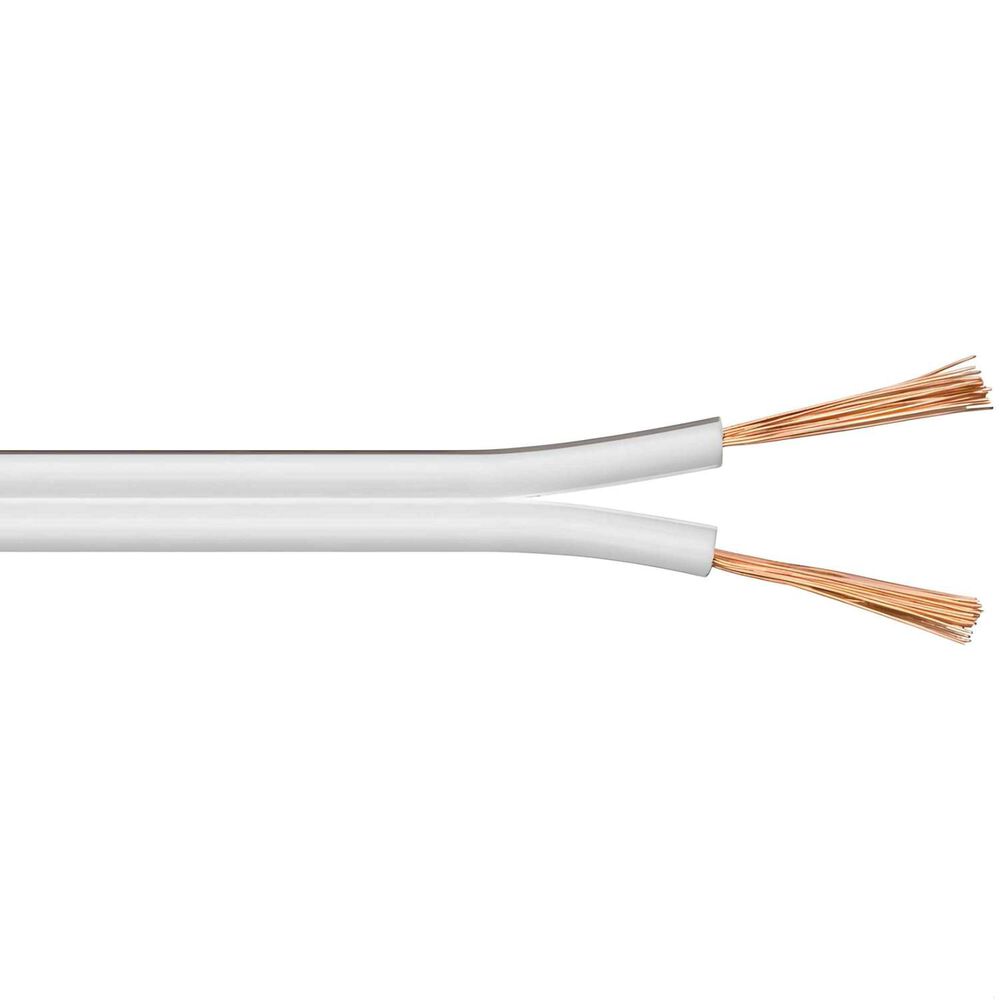 Cable Paralelo 2x20 Awg 10mts Blanco - Generico image number 0.0
