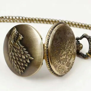 Reloj De Bolsillo Game Of Thrones Juego De Tronos