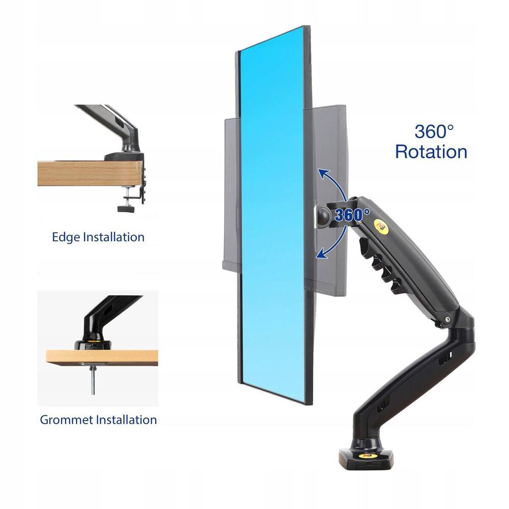 Base Escritorio Soporte Televisor Monitor 17 -30 2-9kg F80 image number 3.0