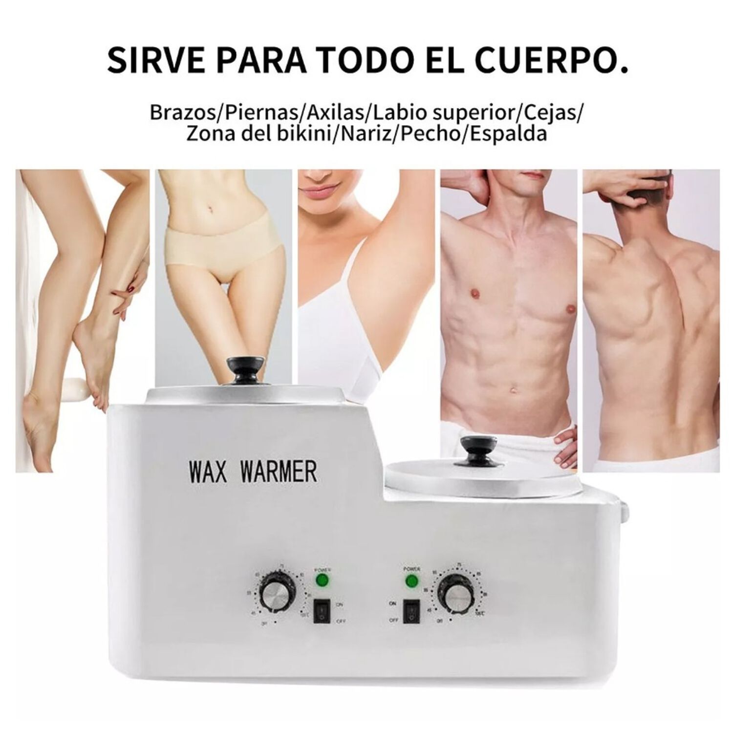 Olla De Cera Depilatoria Con Colador Y Filtro 6 Kilos image number 0.0