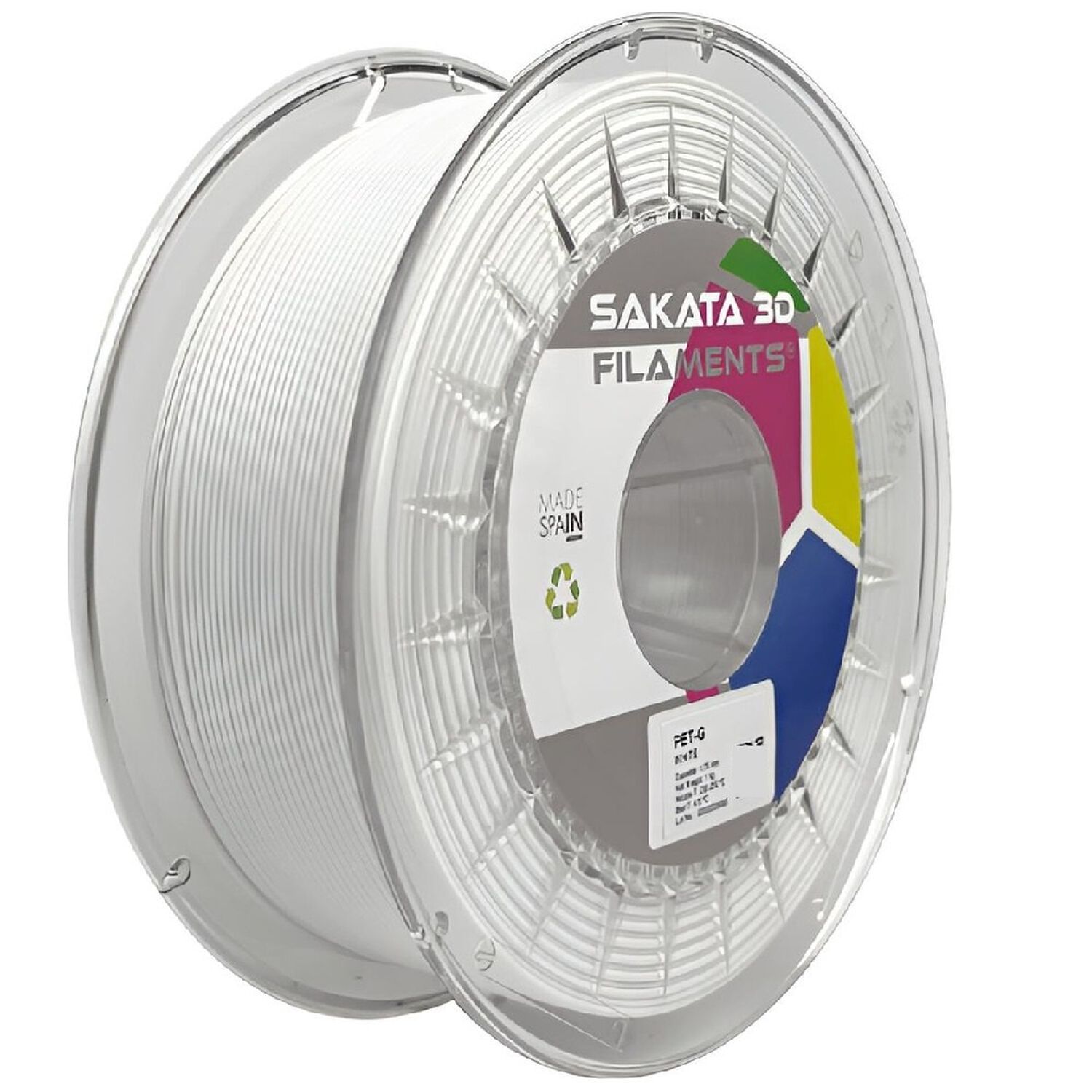 Filamento Sakata Petg Blanco 1.75mm 1kg image number 0.0