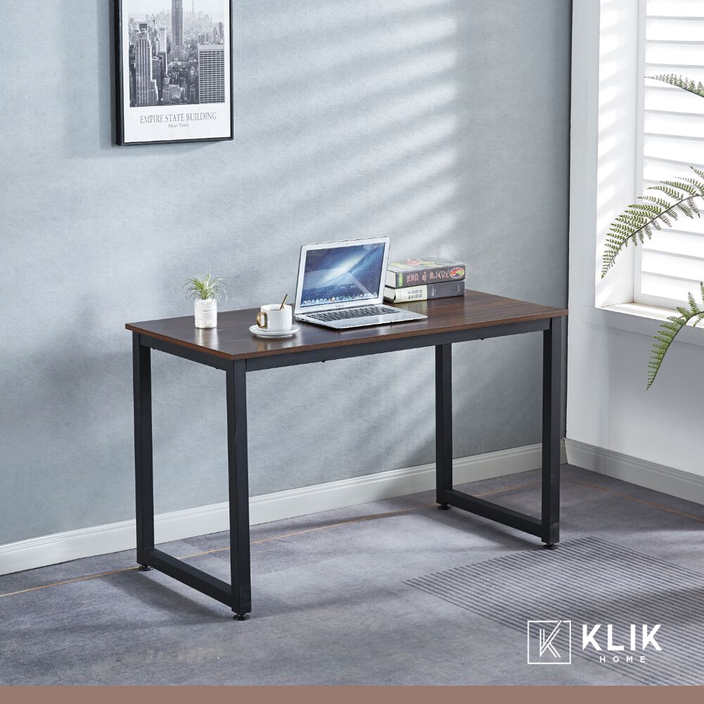 Escritorio Industrial Home Office - Madera Oscura Walnut image number 1.0