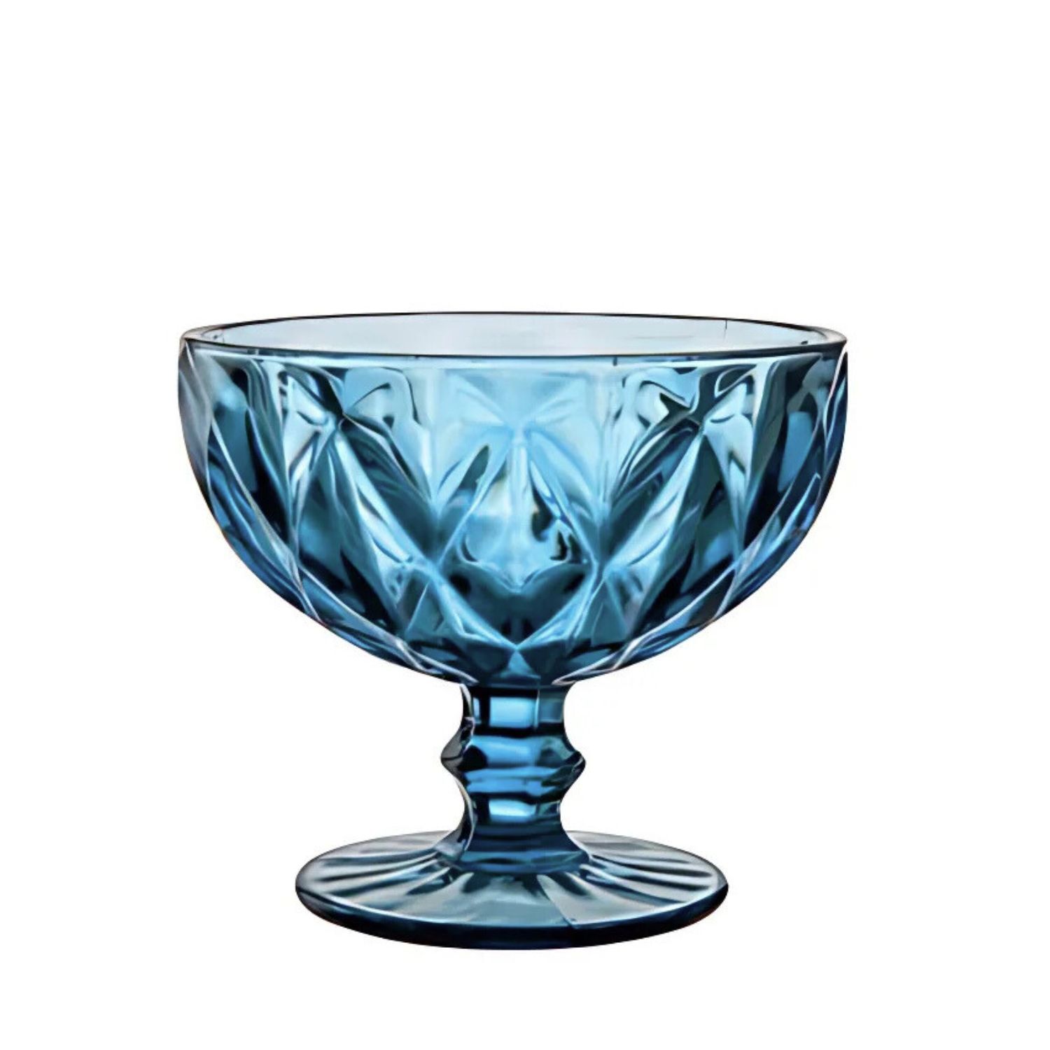Copa Postre Diamonds Blue De 400ml Cocteleria Menaje Allegra image number 1.0